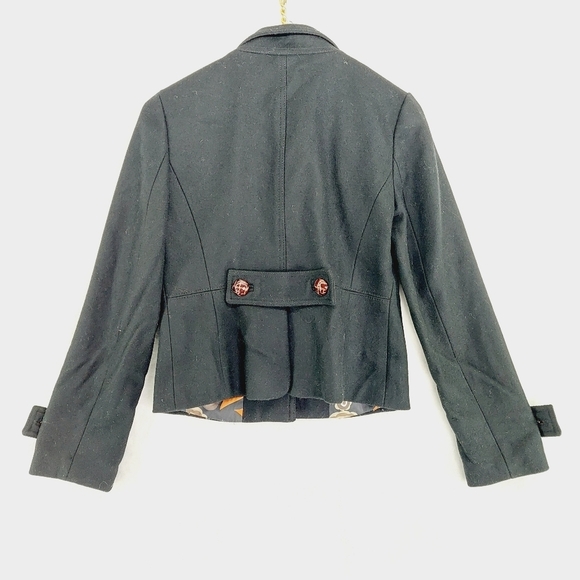 Banana Republic Women’s Blazer 100% Wool 3 Button Short Business Casual P6046 - Picture 4 of 7